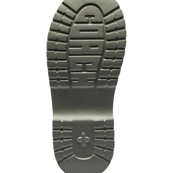 Coach Gray Fur-Lined Platform Mules - Picture 4 of 6